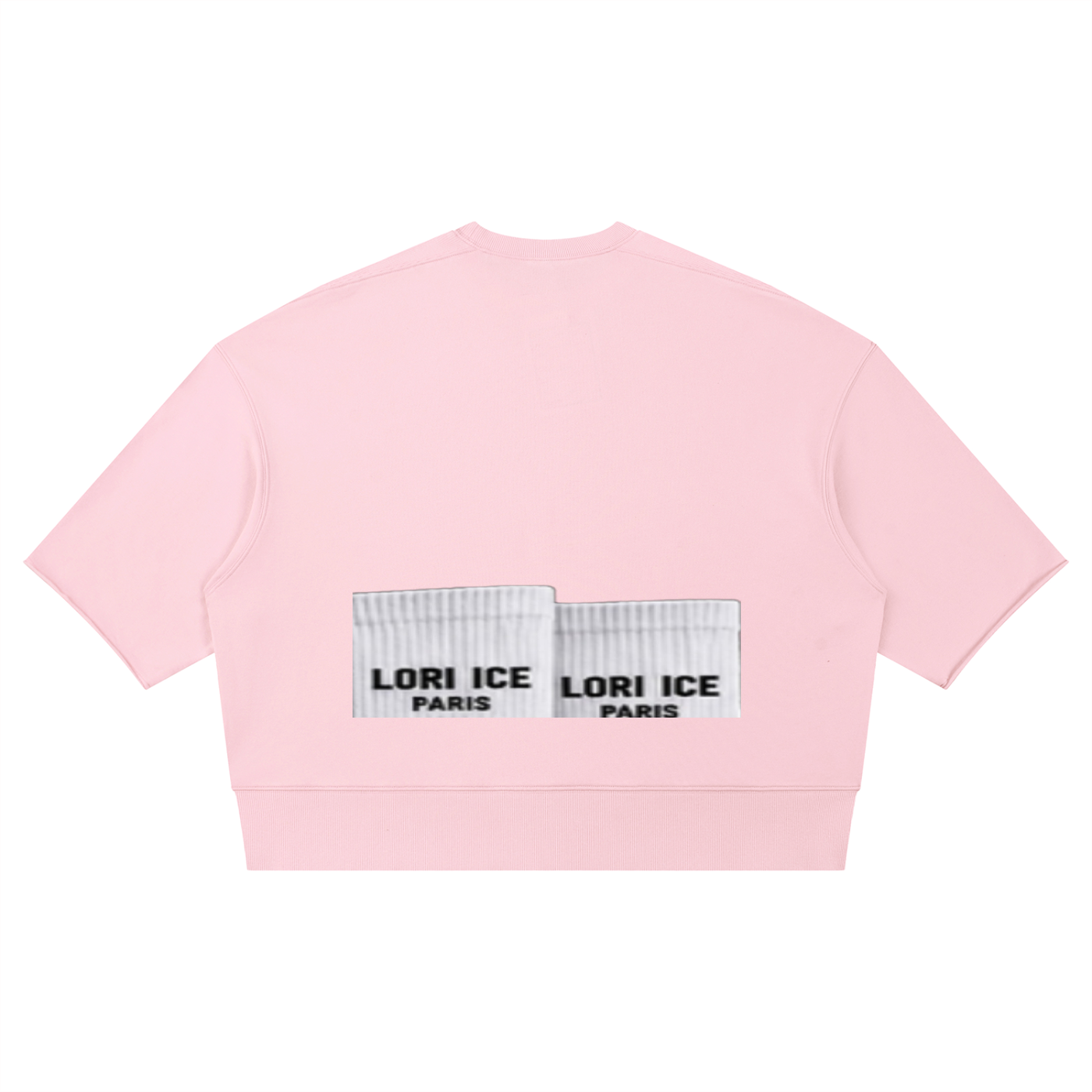 L’ori Ice Paris Unisex Mineral Wash Boxy Raw Edge T-Shirt