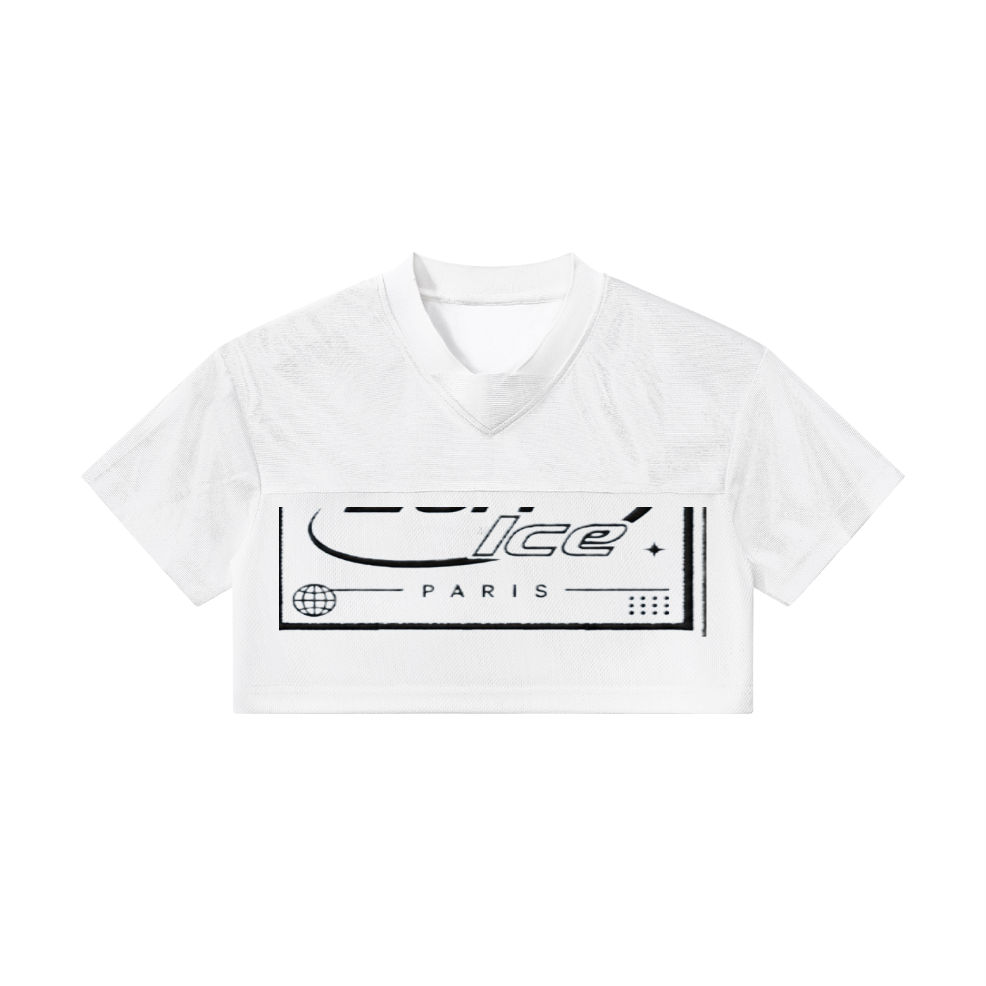 L’ori Ice Paris ( Women’s Cropped Paneled V-Neck Jersey