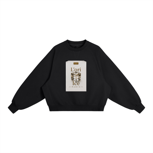 L’ori Ice Paris Essential Heavyweight Dolman Sleeve Boxy Sweatshirt