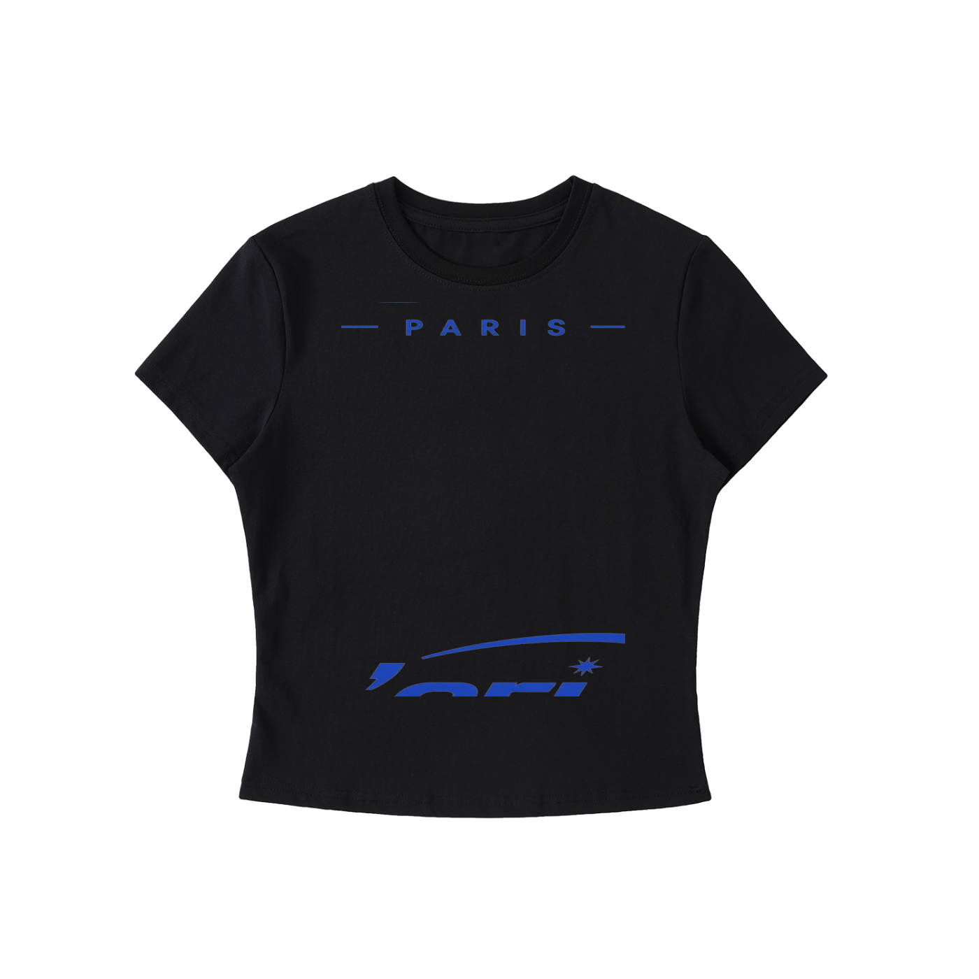 L’ori Ice Paris  Bodycon Crewneck T-Shirt