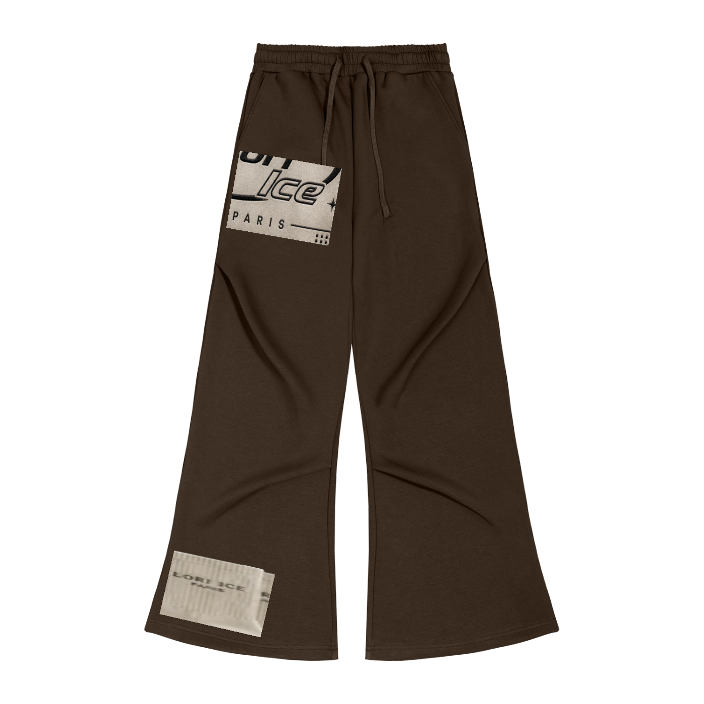 L’ori Ice Paris Wide Leg Drawstring Sweatpants