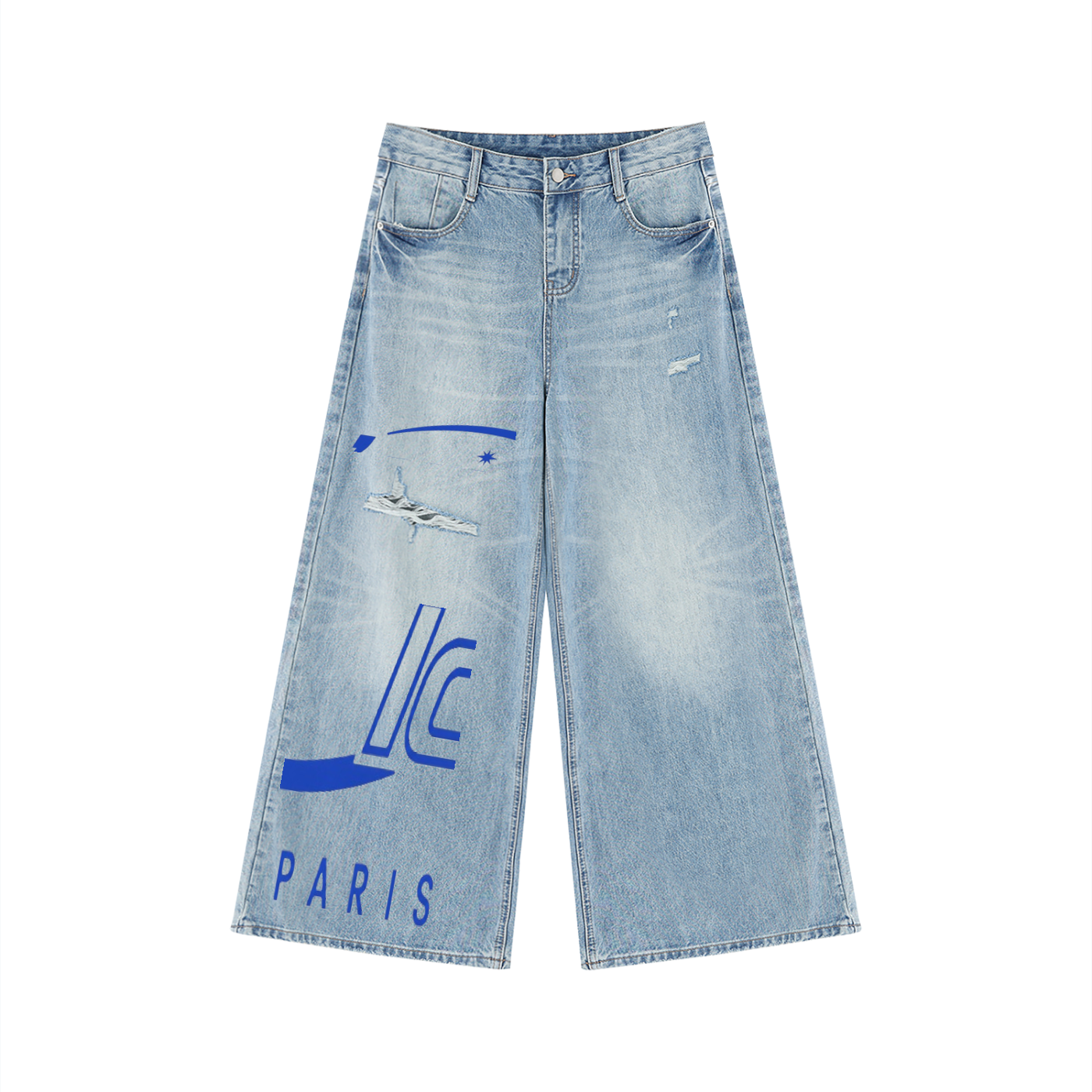 L’ori Ice Paris Women's Wide Leg Jeans