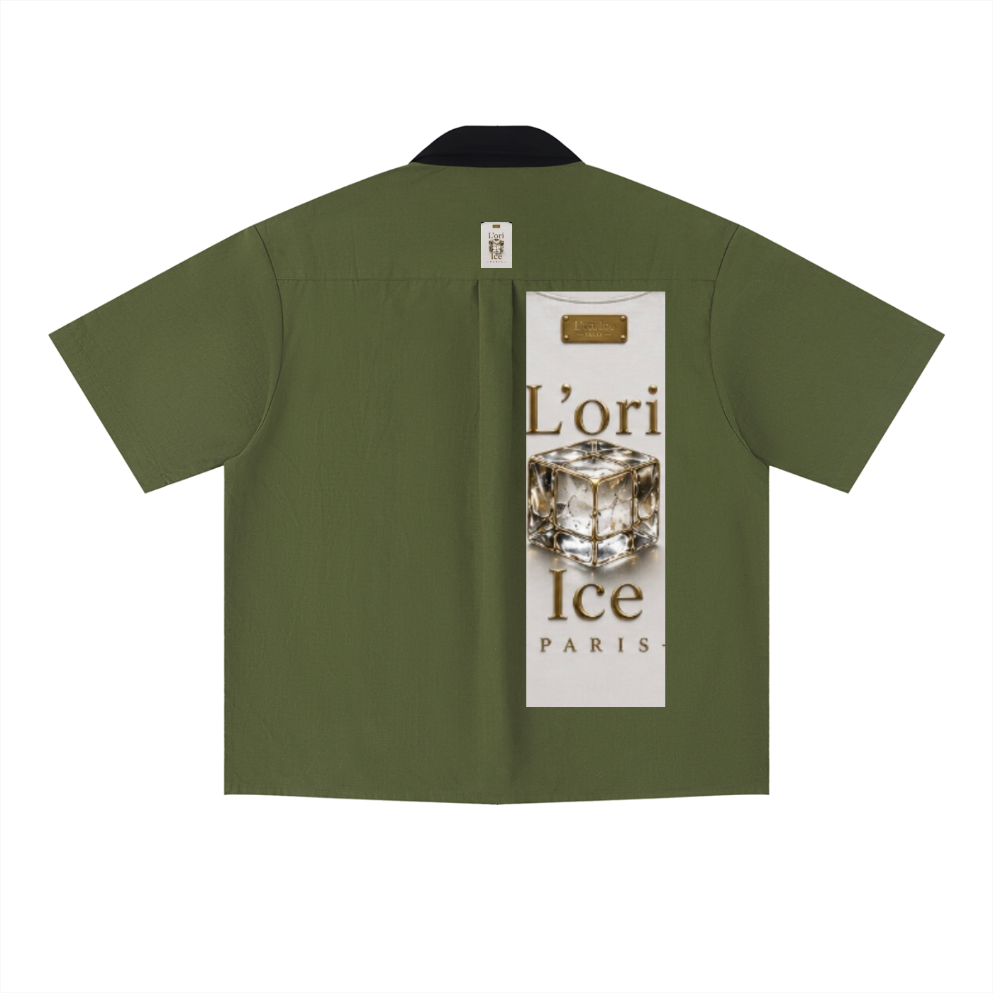 L’ori Ice Paris Unisex Color Block Short Sleeve Shirt