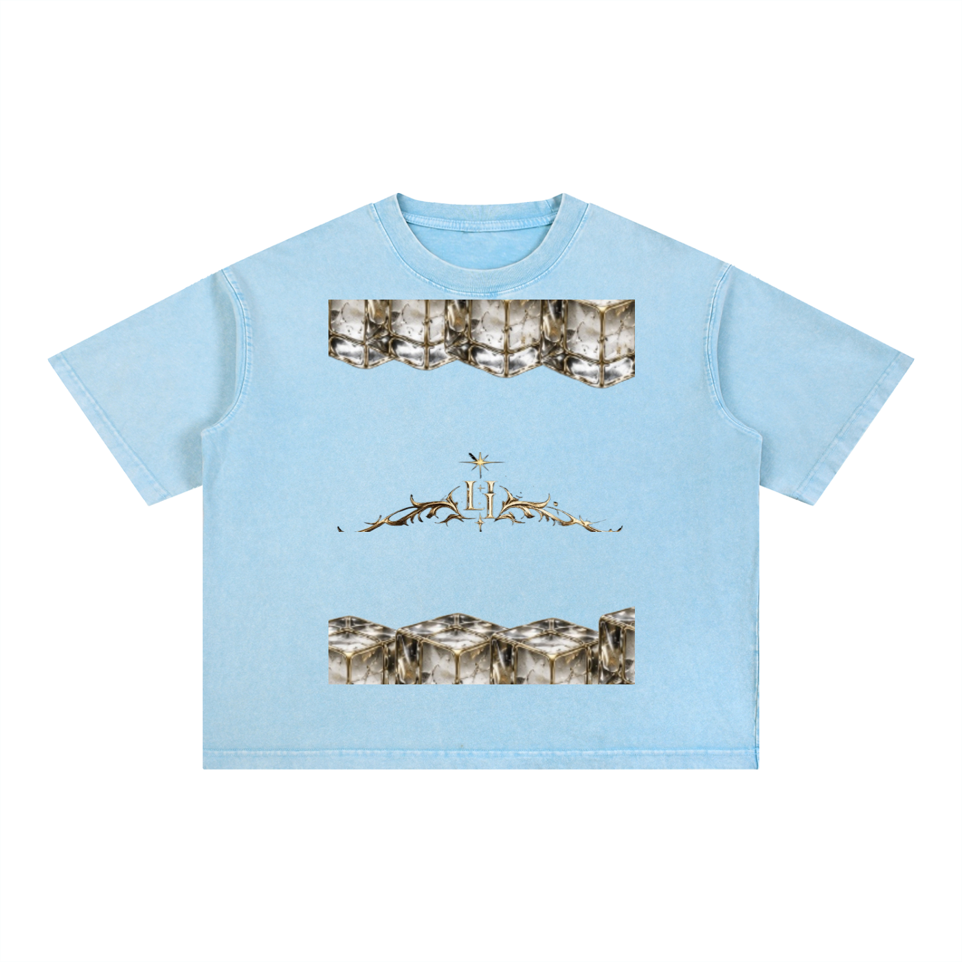 L’ori Ice Paris Mineral Wash Boxy Cotton T-Shirt
