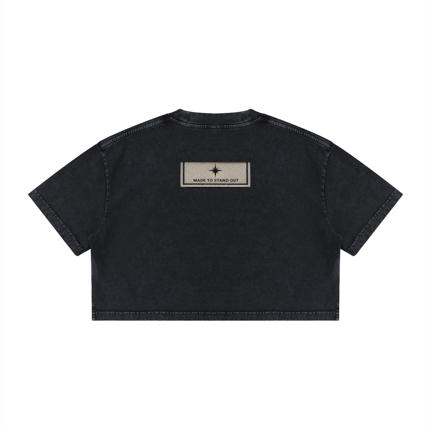 L’ori Ice Paris ( Women's Mineral Wash Cotton Crop T-Shirt