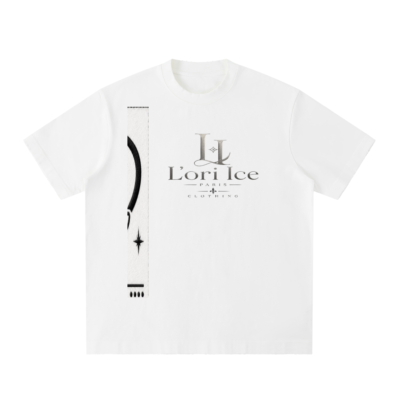 L’ori Ice Paris  Frayed T-Shirt