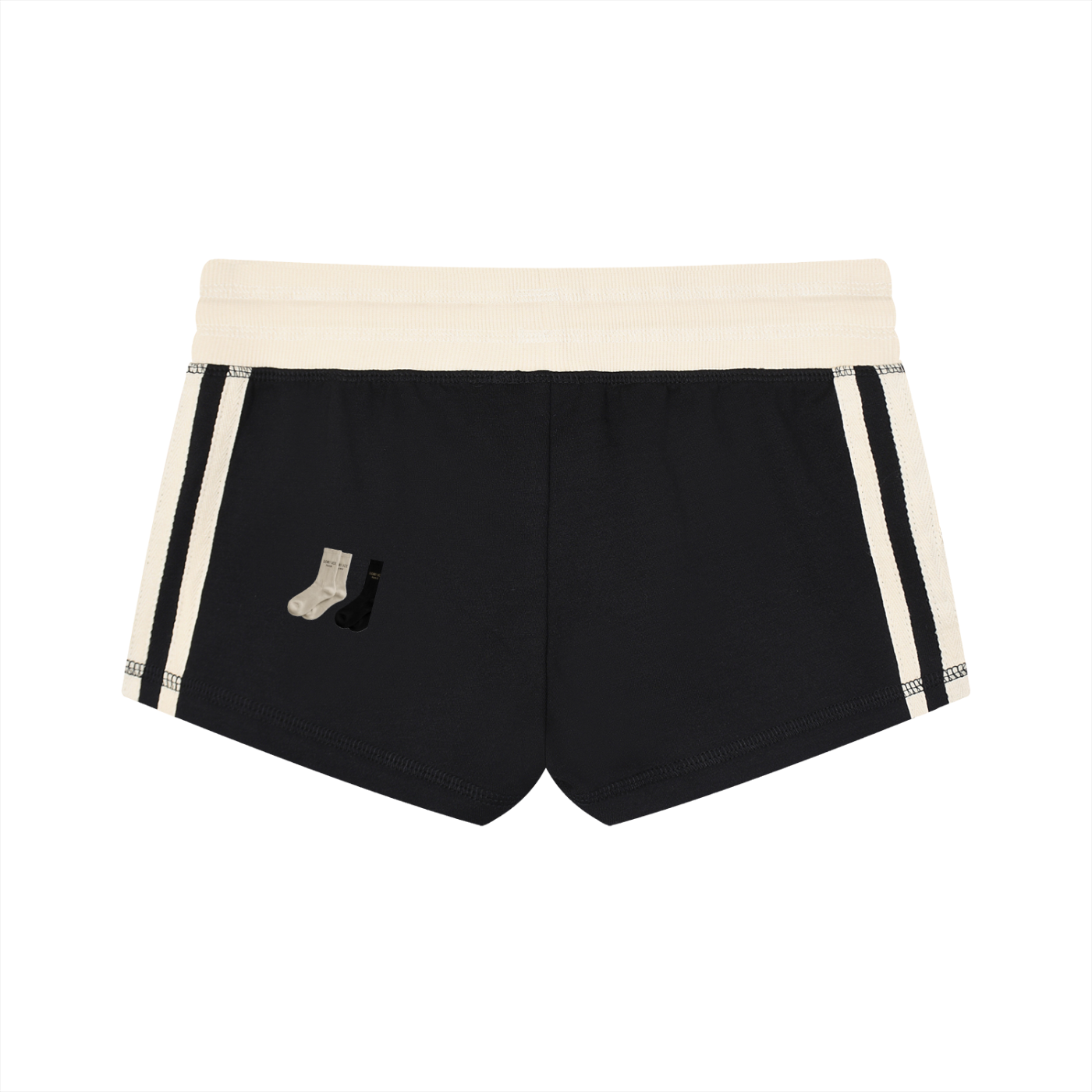 L’ori Ice Paris. Women's Contrast Stripe Track Shorts
