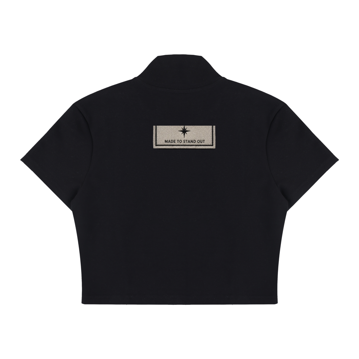 L’ori Ice Paris Women's Cropped Full Zip Short Sleeve T-Shirt