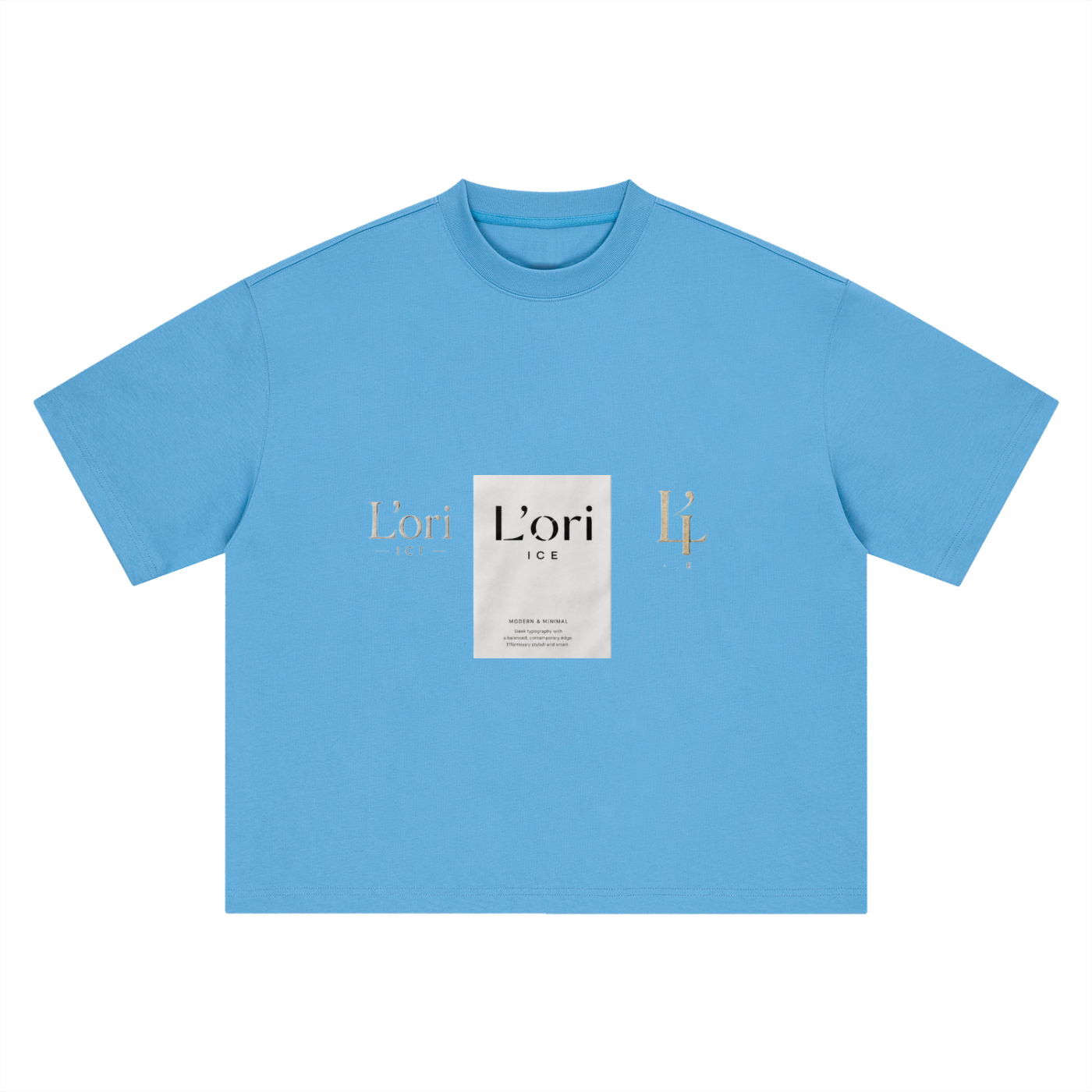 L’ori Ice Paris  Oversized T-Shirt