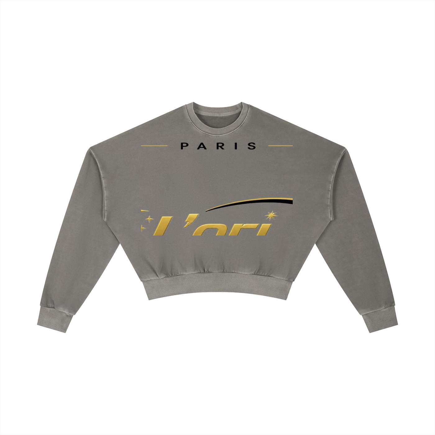 L’ori Ice Paris ( Woman  Cropped Sweatshirt