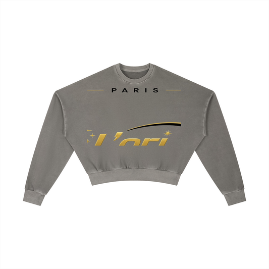 L’ori Ice Paris ( Woman  Cropped Sweatshirt
