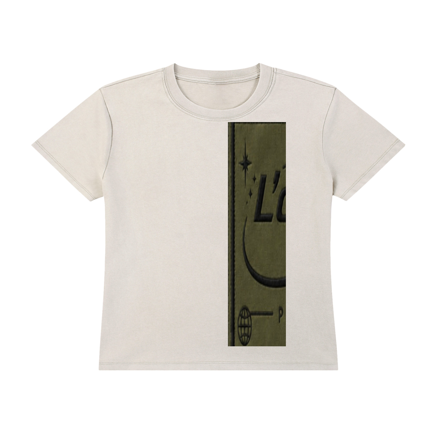 L’ori Ice Paris  Female  Shoulder T-shirt