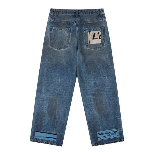 L’ori Ice Paris  Baggy Denim Jeans